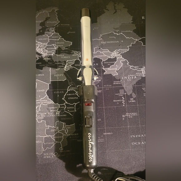 Curlmaster Black Curling Iron - Picture 1 of 3